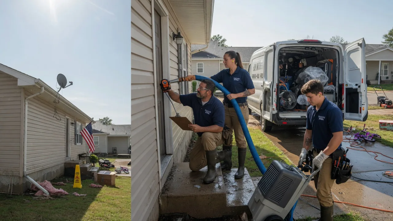 Ceiling Water Damage Restoration in Folsom, WV near me